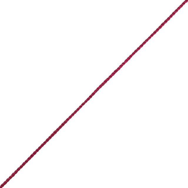 Fuchsia Cotton Blend Twisted Cord - 3mm