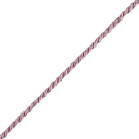 Lilac Cotton Blend Twisted Cord - 2.5mm