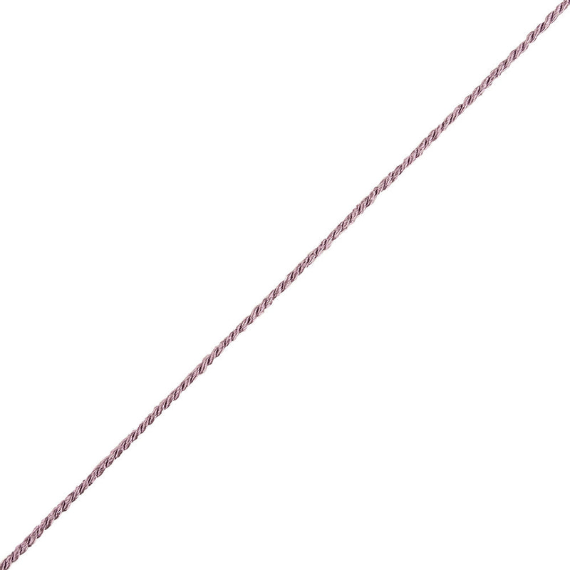 Lilac Cotton Blend Twisted Cord - 2.5mm