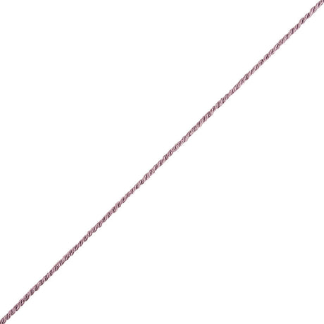 Lilac Cotton Blend Twisted Cord - 2.5mm