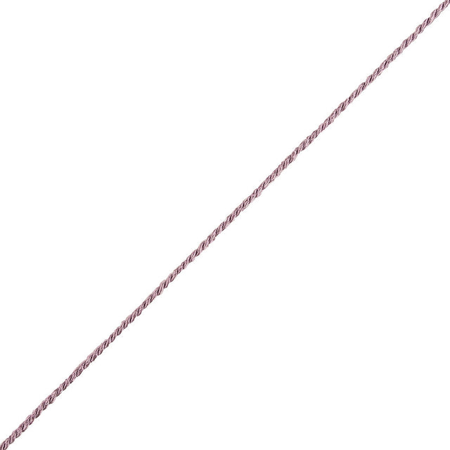 Lilac Cotton Blend Twisted Cord - 2.5mm