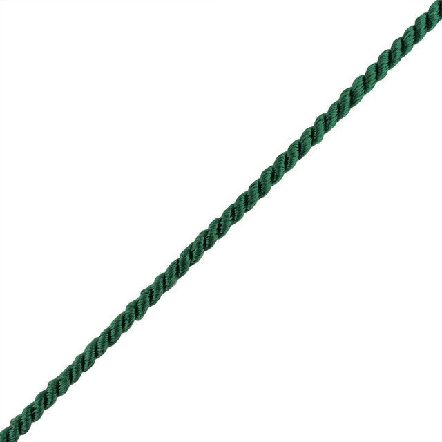 Teal Cotton Blend Twisted Cord - 3mm