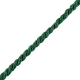 Emerald Green Cotton Blend Twisted Cord - 3mm