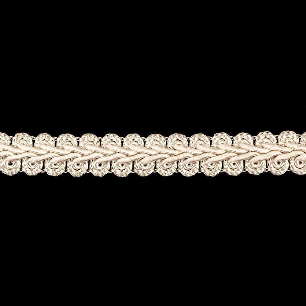 White Swan Gimp Braided Trim - 0.5"