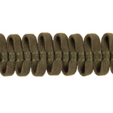 Winter Moss Loopy Faux Suede Trim - 0.5"