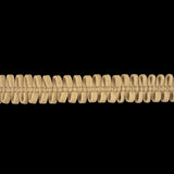 Cream Loopy Faux Suede Trim - 0.625"