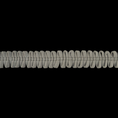 Cool Gray Loopy Faux Suede Trim - 0.625"