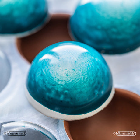 Chocolate World Polycarbonate Chocolate Mold, 30mm Sphere, 24 Cavities