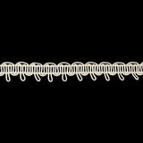 Tofu Waves and Picots Braided Trim - 0.5"