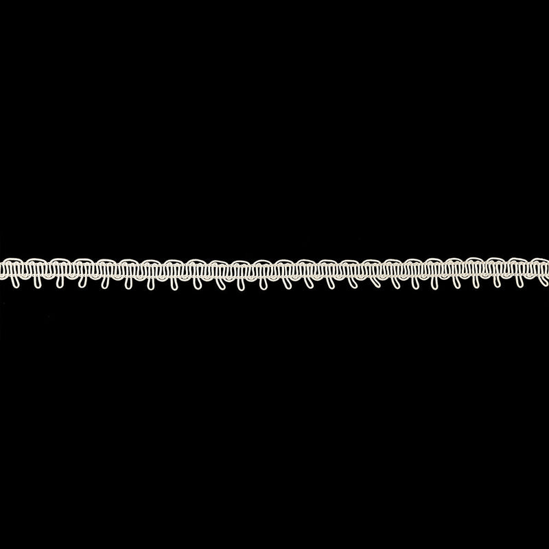 Tofu Waves and Picots Braided Trim - 0.5"