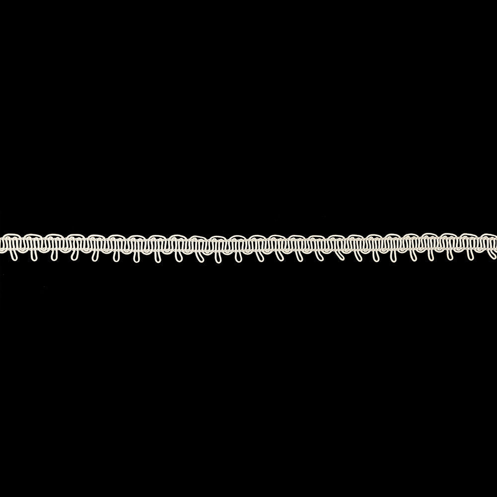 Tofu Waves and Picots Braided Trim - 0.5"