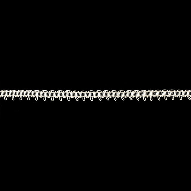 Tofu Waves and Picots Braided Trim - 0.5"