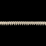 Oyster White Waves and Picots Braided Trim - 0.75"