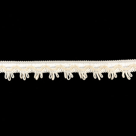 Jet Stream and Sandshell Waves and Loop Trios Braided Trim - 1.25"
