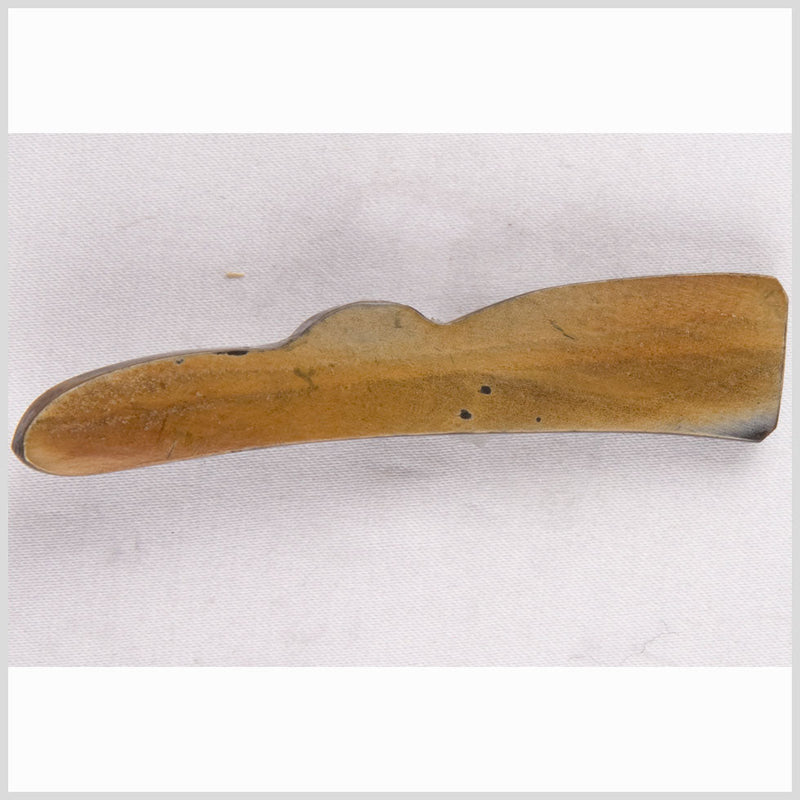 Light Brown Horn Toggle - 98L/63mm