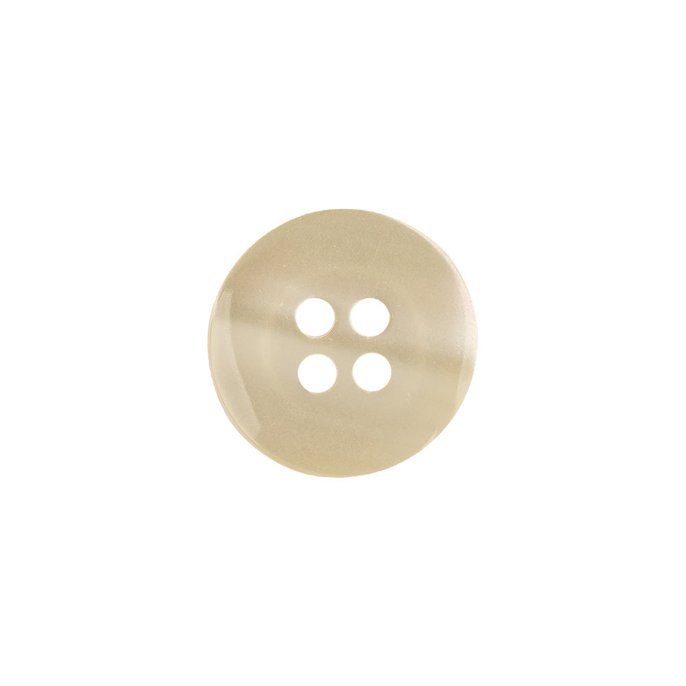 Translucent Iridescent 4-Hole Tire Rimmed Button - 24L/15mm