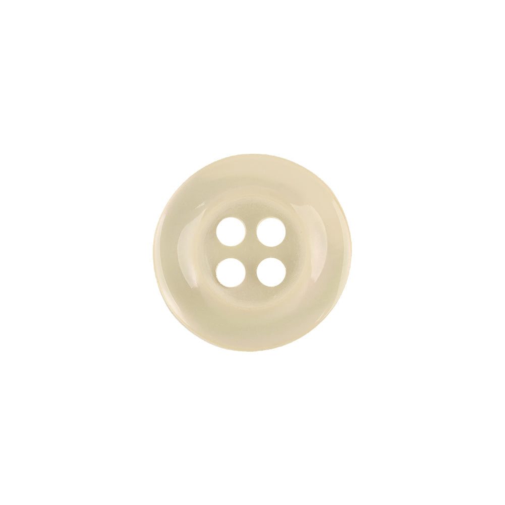 Translucent Iridescent 4-Hole Tire Rimmed Button - 24L/15mm