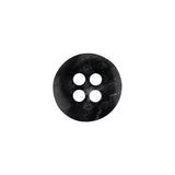 Phantom and Light Gray Abstract Narrow-Rimmed 4-Hole Button - 24L/15mm
