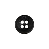 Phantom and Light Gray Abstract Narrow-Rimmed 4-Hole Button - 24L/15mm