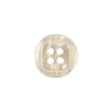 Icicle Iridescent 4-Hole Tiny Mound Jacket Button - 24L/15mm