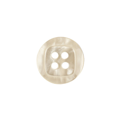 Icicle Iridescent 4-Hole Tiny Mound Jacket Button - 24L/15mm