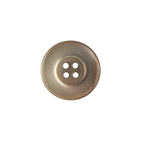Iridescent Doe and Suntan Ombre 4-Hole Dish Style Jacket Button - 28L/18mm