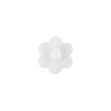 Italian Pearl Icing Flower Shank Back Nylon Button - 20L/12.5mm