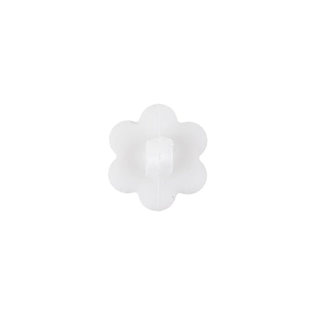 Italian Pearl Icing Flower Shank Back Nylon Button - 20L/12.5mm