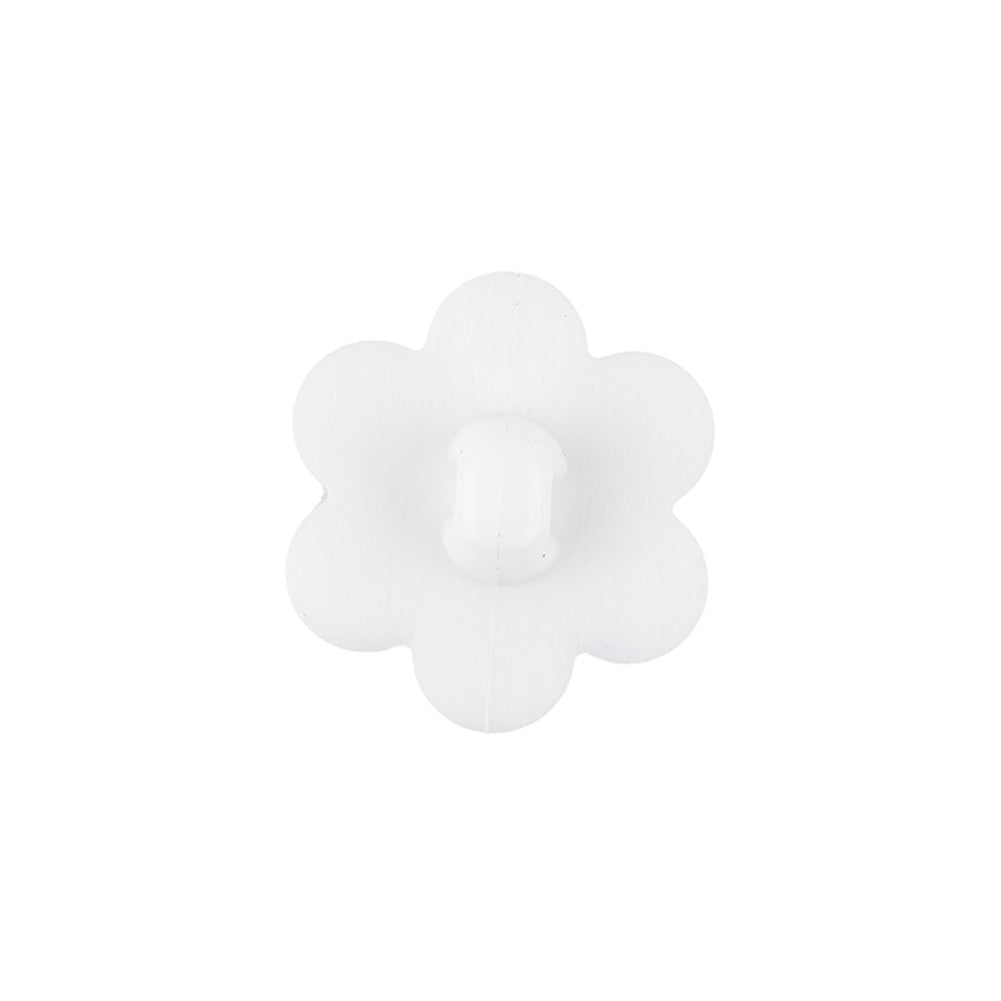 Italian Pearl Icing Flower Shank Back Nylon Button - 32L/20mm