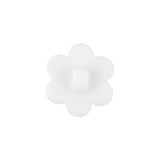 Italian Pearl Icing Flower Shank Back Nylon Button - 32L/20mm
