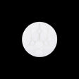 Italian Sugar Swizzle Floral Molded Shank Back Nylon Button - 30L/19mm