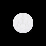 Italian Sugar Swizzle Floral Molded Shank Back Nylon Button - 30L/19mm