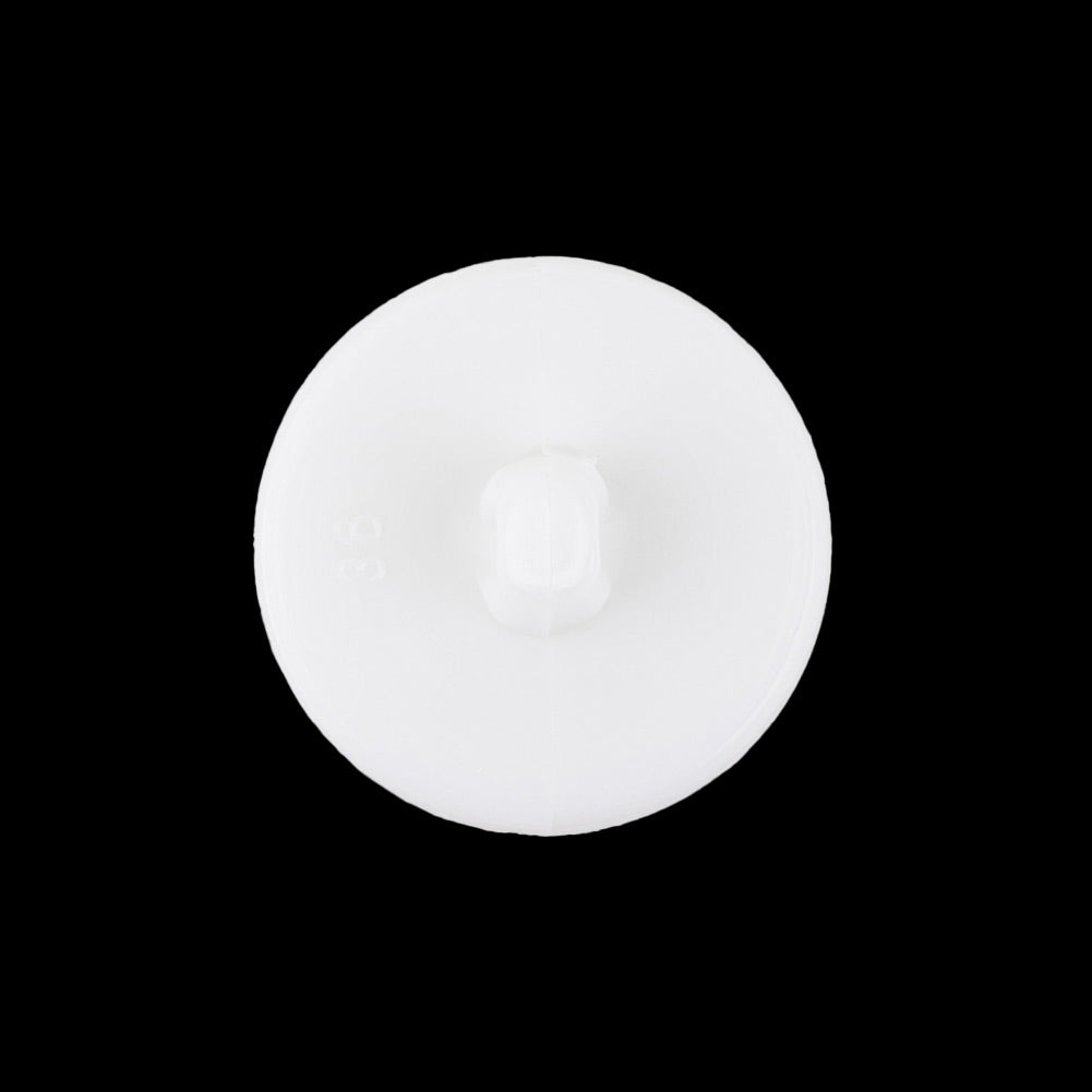 Italian Sugar Swizzle Floral Molded Shank Back Nylon Button - 36L/23mm