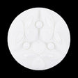 Italian Sugar Swizzle Floral Molded Shank Back Nylon Button - 54L/34mm