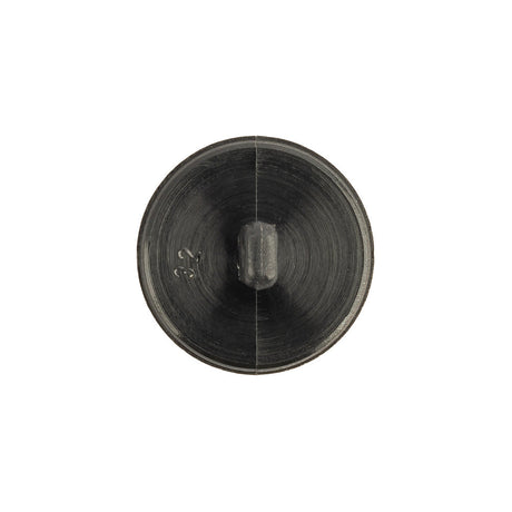 Italian Matte Bronze Faceted Metal Look Shank Back Button - 32L/20mm