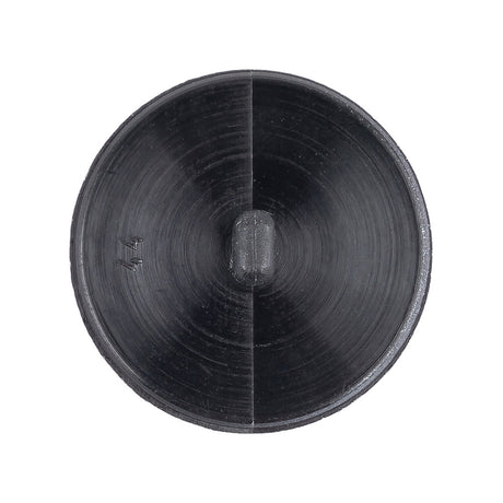 Italian Matte Steel Faceted Metal Look Shank Back Button - 44L/28mm