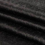 Black Shimmering Tactile Polyester and Cotton Woven