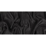 Black Shimmering Tactile Polyester and Cotton Woven