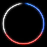 Glow Necklaces - Red, White & Blue