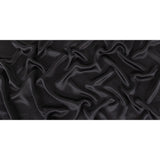 Black Striped Silk Seersucker