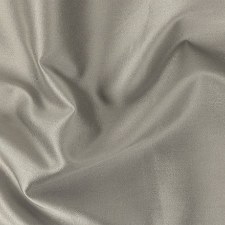 Ash Gray Luminous Silk and Wool Woven