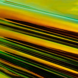 Kiki Iridescent Orange and Green Fabric-Backed Vinyl