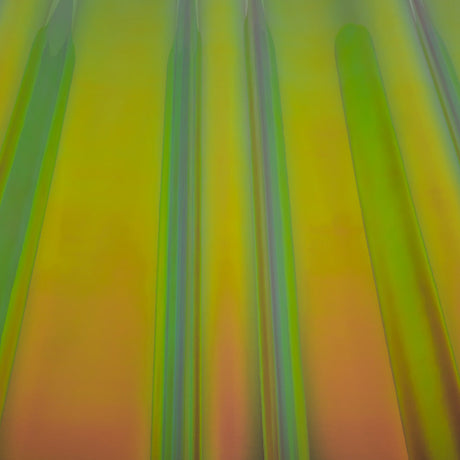Iridescent Vinyl with Fabric Backing - Blue, Pink and Yellow - Kiki Collection