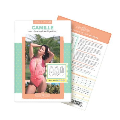 Camille One Piece Swimsuit Sirena Sewing Pattern