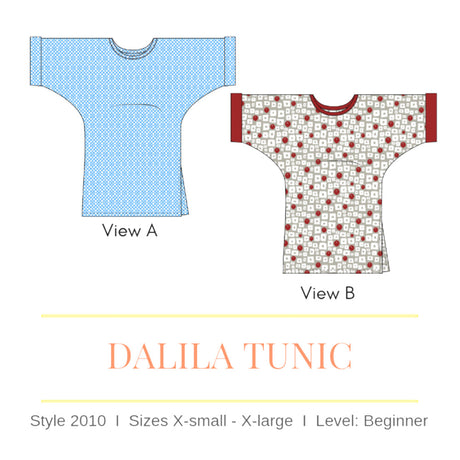 Coverups: Dalila Tunic & Melissa Pareo Sirena Sewing Pattern