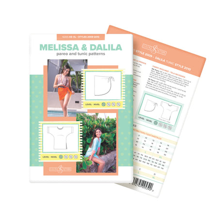Coverups: Dalila Tunic & Melissa Pareo Sirena Sewing Pattern