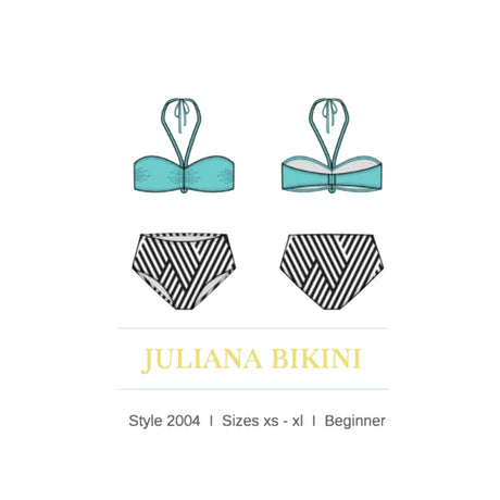 Juliana Bikini Sirena Sewing Pattern