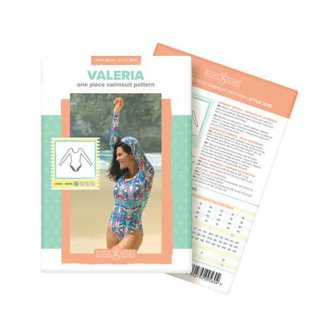 Valeria One Piece Swimsuit Sirena Sewing Pattern