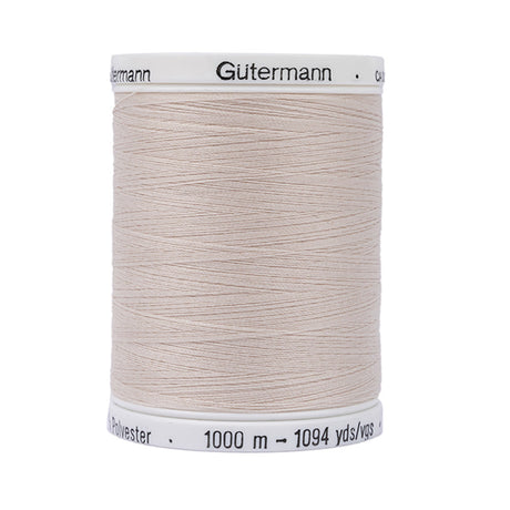 Gutermann Sew All Thread 1000m - 22 Eggshell