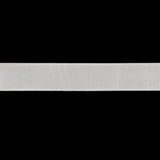 White Single Faced Satin Ribbon - 0.625"